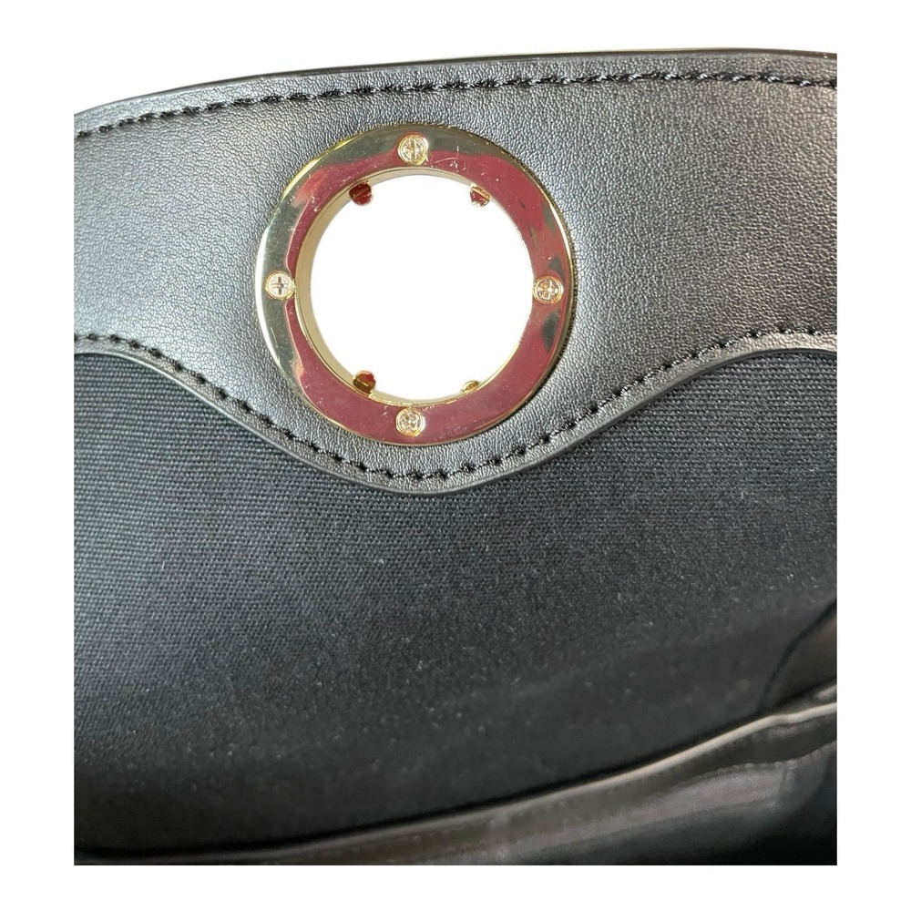 Lululemon Cactus Leather Crossbody Bag Black With Gold Hardware & Dust Bag - Picture 8 of 16